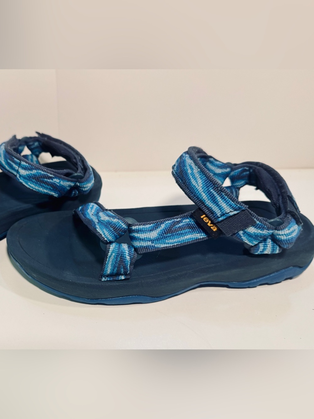 Teva Kids Blue Patterned Sport Sandals